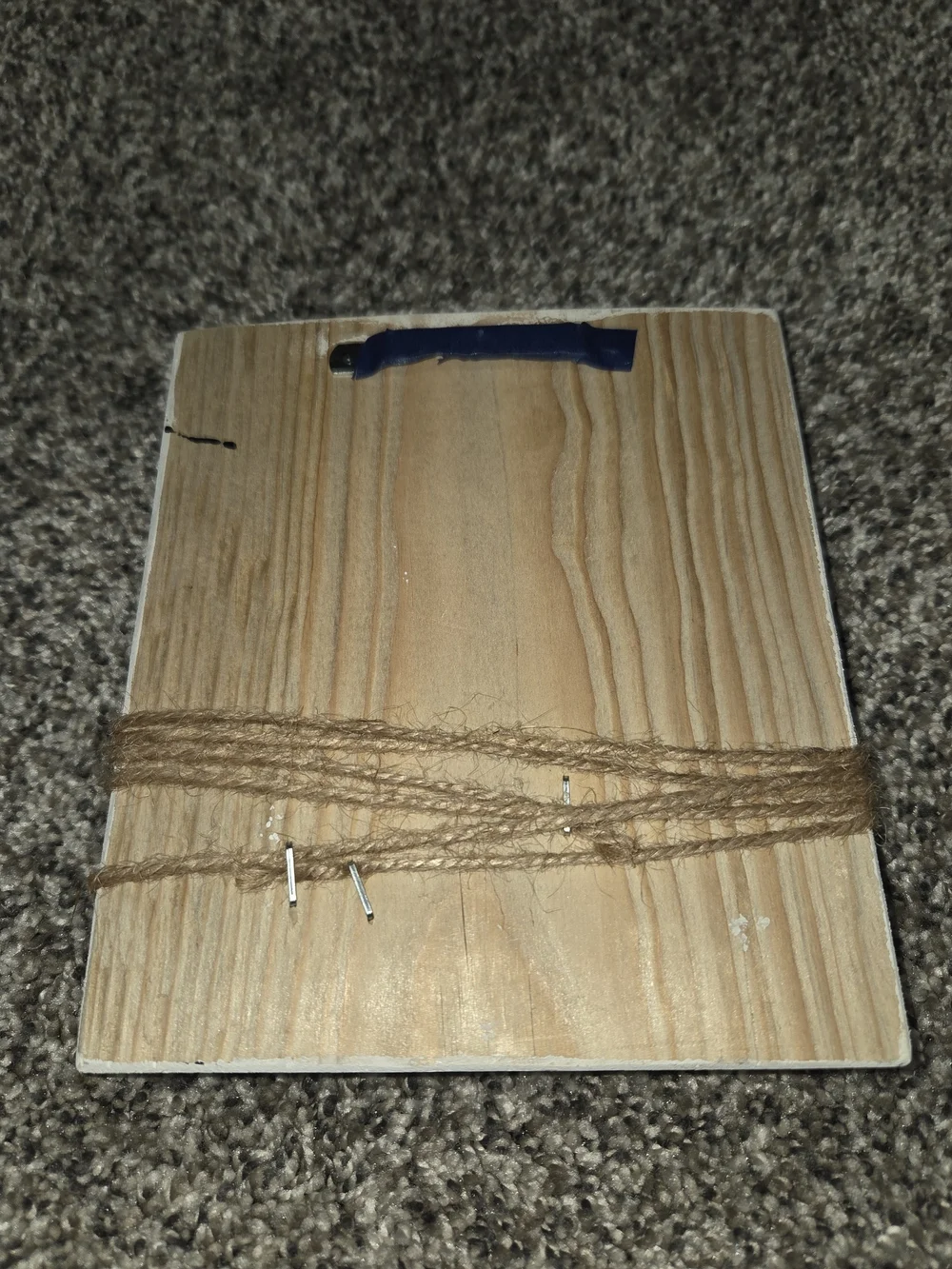 Soccer ball wooden picture holder 6 x 6